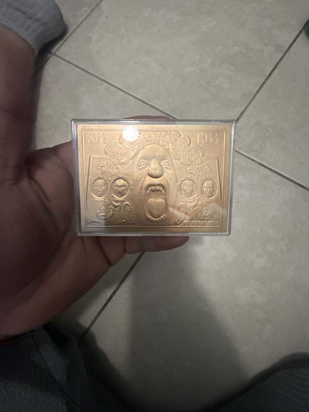 KISS Psycho Circus 23K Gold Card